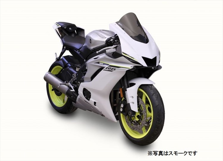 【受注発注品】 ZERO GRAVITY ゼログラビティ 【4538792846330】 1658119 スクリーン ダブルバブル ダークスモーク YZF-R6 17-20/YZF-R7 22|GLOBAL MOTO
