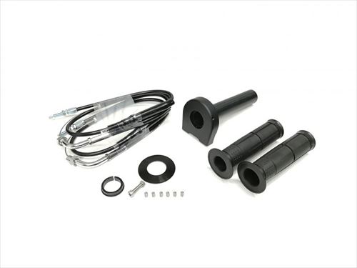 ACTIVE(アクティブ) 【4538792649566】 1062182 スロットルKIT (ホルダー:TYPE-2 BLK) 巻取φ28 (メッキ金具) 800mm