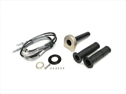 ACTIVE(アクティブ) 【4538792332659】 1062314 スロットルKIT (ホルダー:TYPE-2 T-GLD) 巻取φ36 (メッキ金具) 700mm