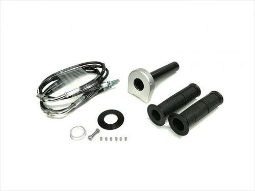ACTIVE(アクティブ) 【4538792332826】 1062421 スロットルKIT (ホルダー:TYPE-2 SIL) 巻取φ40 (メッキ金具) 900mm