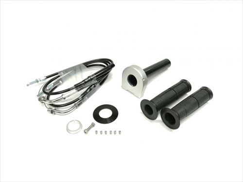 ACTIVE(アクティブ) 【4538792649672】 1062481 スロットルKIT (ホルダー:TYPE-2 SIL) 巻取φ40 (メッキ金具) 800mm