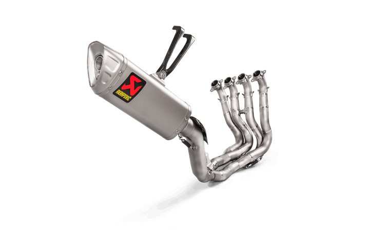 【受注発注品】 【4538792847030】 RACING LINE (4-2-1) チタン CBR1000RR/SP/SP2 17-19 AKRAPOVIC