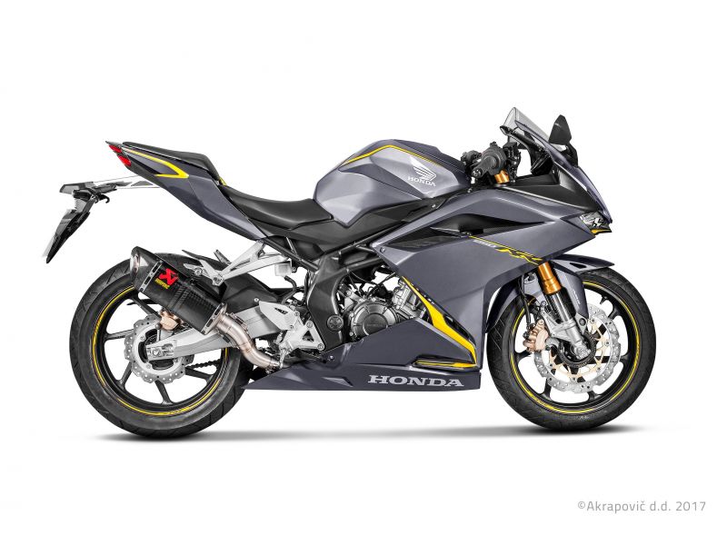 AKRAPOVIC 【4538792849959】 SLIP ON LINE カーボン CBR250RR 17-22(2BK-MC51) |GLOBAL MOTO