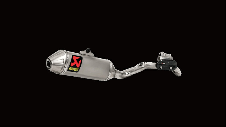 【受注発注品】 AKRAPOVIC 【4538792877617】 EVOLUTION LINE（1-1）チタン KX450F 19-20/KX450/XC 21-22