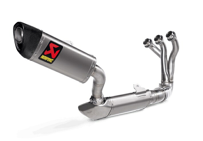 AKRAPOVIC 【4538792913612】 RACING LINE(2-1) チタン 触媒付 MT-07 21-22(8BL-RM33J)/XSR700 22(8BL-RM41J) |GLOBAL MOTO