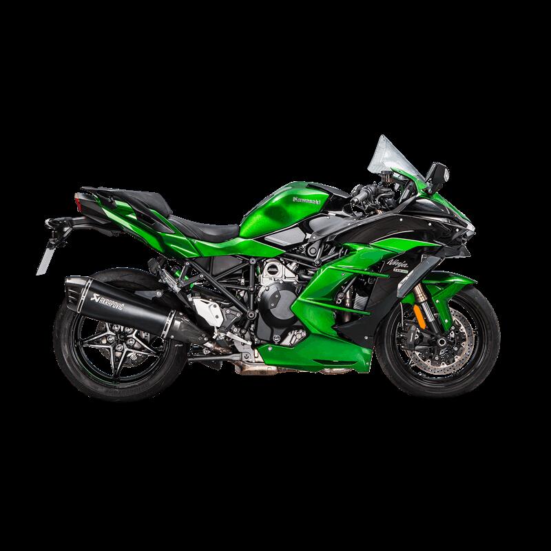 AKRAPOVIC 【4538792874173】 SLIP ON LINE チタン NINJA H2 SX/SE/SE+ 18-20 (2BL-ZXT02A) ｜GLOBAL MOTO 110,000円