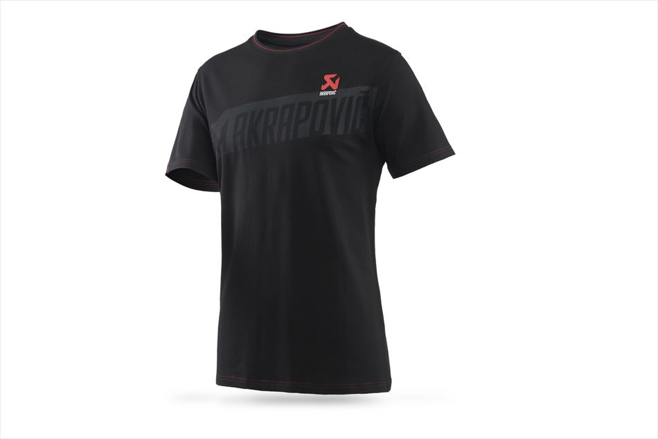 【4550255886240】 AKRAPOVIC Corpo シリーズ Tシャツ BLK Size:M アクラポビッチ