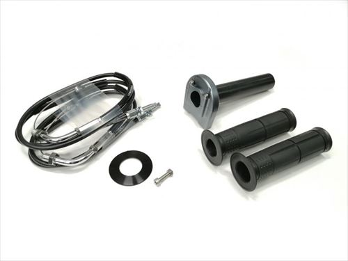 ACTIVE(アクティブ) 【4538792579603】 1063323 スロットルKIT (ホルダー:TYPE-3 Gメタ) 巻取φ36 (メッキ金具) 900mm|GLOBAL MOTO