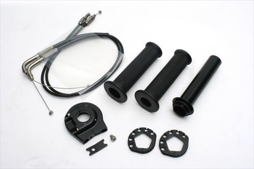 ACTIVE(アクティブ) 【4538792838908】 1065102 ハイスロKIT (EVO2) BLK 巻取φ38/40|GLOBAL MOTO