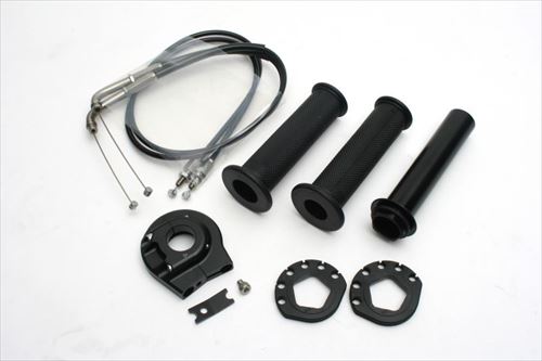 ACTIVE(アクティブ) 【4538792839127】 1065318 ハイスロKIT (EVO2) BLK 巻取φ44/46｜GLOBAL MOTO