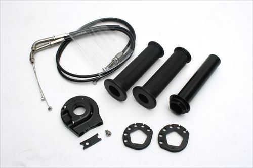 ACTIVE(アクティブ) 【4538792839271】 1065708 ハイスロKIT(EVO2) BLK 巻取φ40/42|GLOBAL MOTO