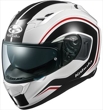 OGK KABUTO(オージーケーカブト) 【4966094584863】 KAMUI 3 KNACK　ホワイトブラック Sサイズ(55-56)　ナック　バイク用　ヘルメット　｜GLOBAL MOTO
