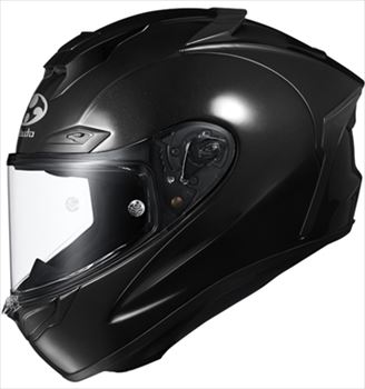 OGK KABUTO(オージーケーカブト) 【4966094605209】 F-17　ブラックメタリック Lサイズ(59-60)　バイク用　ヘルメット　