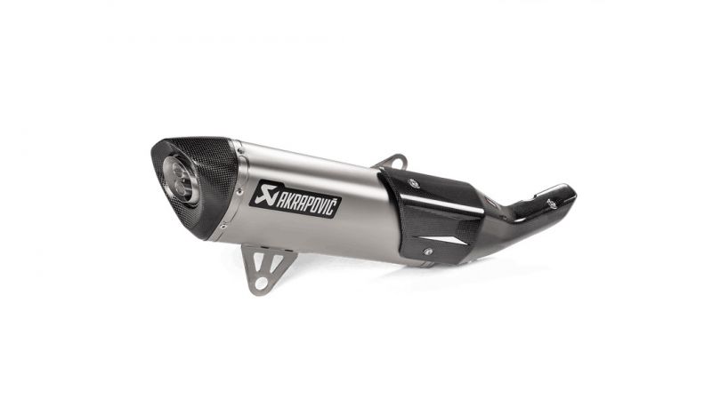 【受注発注品】 【4538792888286】 SLIP ON LINE チタン BMW C400GT 19-20/C400X 18-20 AKRAPOVIC