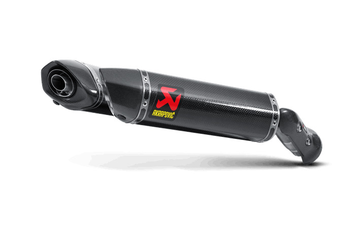 【4538792866239】 e4仕様 SLIP ON LINE チタン (ブラックマフラー)NINJA H2 SX/SE/SE+ 18-20 AKRAPOVIC