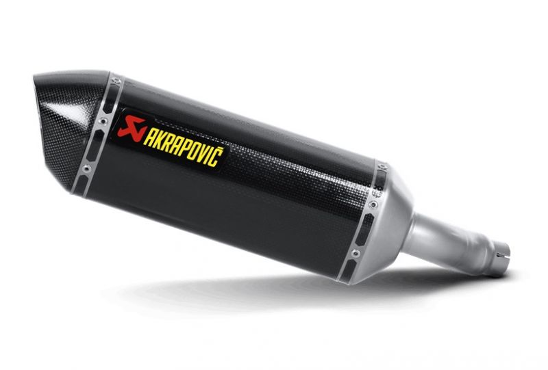 【受注発注品】 【4538792746234】 SLIP ON LINE カーボン NINJA250/300 13-17/Z250 13-17 AKRAPOVIC