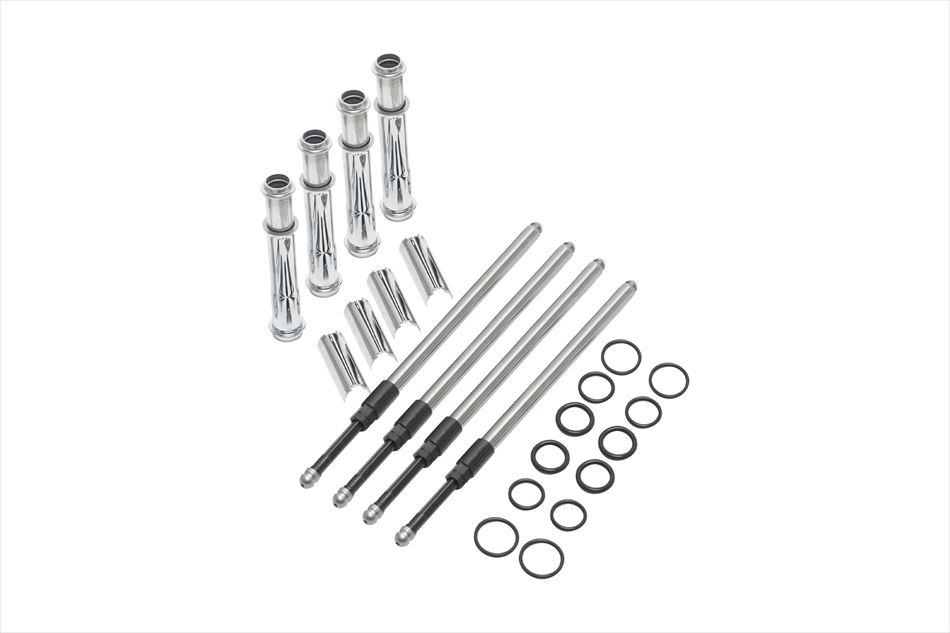 【4548916726059】 S＆S クイックADJ プッシュロッドキット TWIN CAM 99-17 エスアンドエスサイクル