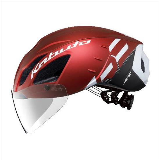 OGK Kabuto 【4966094613235】 AEROR2-G1 AERO-R2 G-1マットレッド S/M(55-58cm)自転車 ヘルメット JCF公認 オージーケーカブト