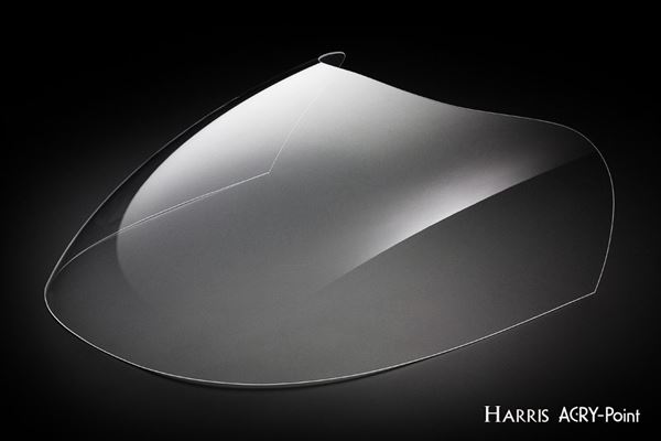 アクリポイント 【4580423290968】品番:150061 DUCATI ハリス クリアスクリーン 外装　シールド風防