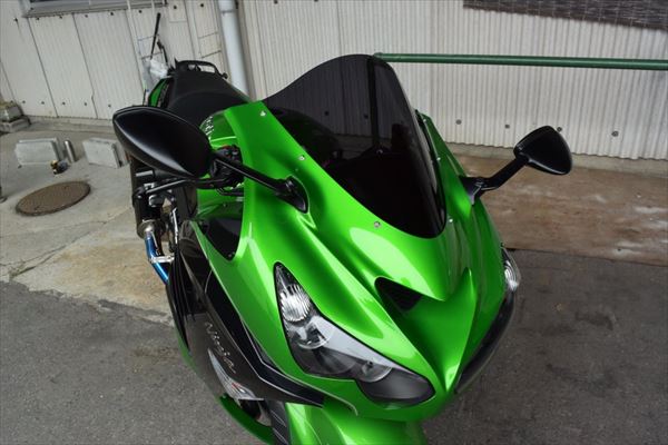 アクリポイント 【4580423291262】品番:160371 Kawasaki ZX-14Rスモークスクリーン外装　シールド風防｜GLOBAL MOTO 9,603円