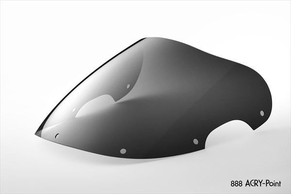 アクリポイント 【4580423291156】品番:160431 DUCATI 888ストラーダスモークスクリーン 外装　シールド風防
