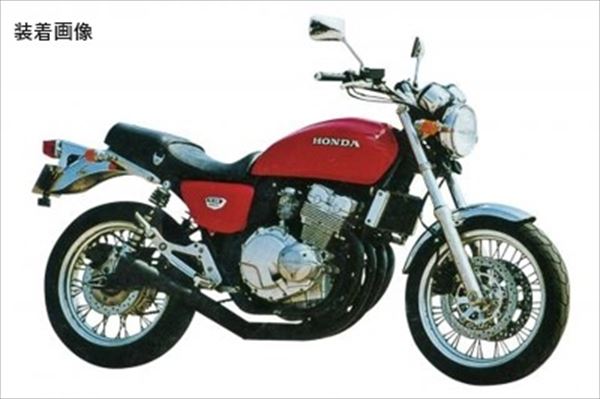 M-TEC中京 MRS-MUH40-08B ショート管 CB400FOUR/NEW(97~)BK (H4)