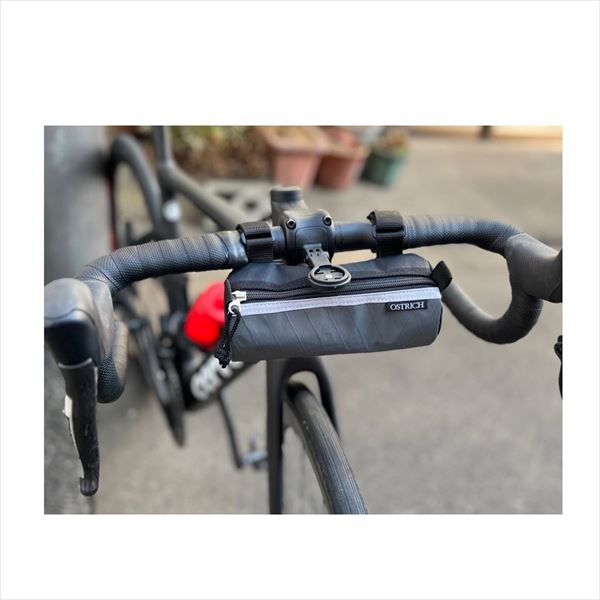 OSTRICH/オーストリッチ 【4562163946084】 【限定色】POTARI　フロントX　コンパクト　グレー　自転車　携帯　小物　ペットボトル　収納　ポーチ　サイクル用各種バッグ/関連商品