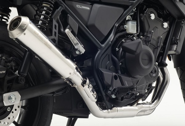 Honda(ホンダ) 0SS-ZF-181H41W7 モリワキ　SHORT MEGAPHONE フルエキゾースト ステンレス (CL500)