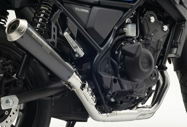 Honda(ホンダ) 0SS-ZF-181H81W7 モリワキ SHORT MEGAPHONE フルエキゾースト ブラックパール・カイ (CL500)|GLOBAL MOTO