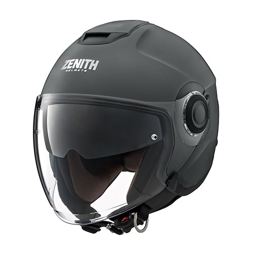 YAMAHA ヤマハ YJ-22II ZENITH セミフラットブラック S～L ジェットヘルメット サンバイザー バイク Y'S GEAR