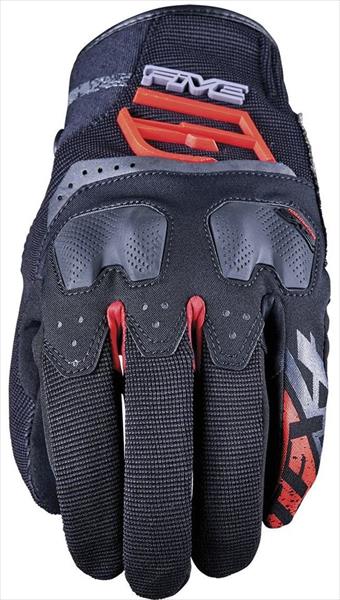 FIVE ファイブ 3882020110436 TFX4 : BLACK RED L グローブ バイク用