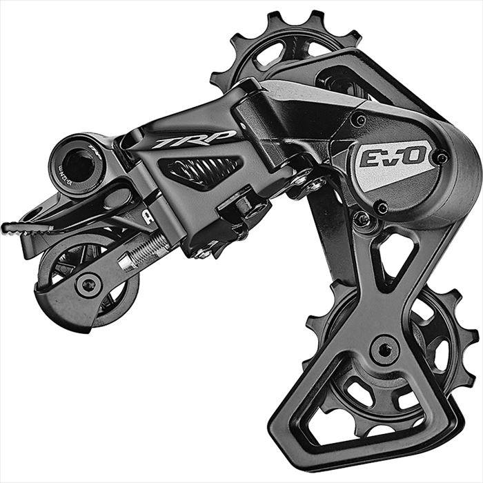 TRP(ティーアールピー) 【4717592037616】 154620000 EVO7 REAR DERAILLEUR ブラックシルバー｜GLOBAL MOTO