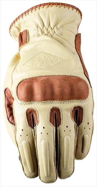 FIVE ファイブ 【4770916487733】 OKLAHOMA : BEIGE BROWN M グローブ バイク用