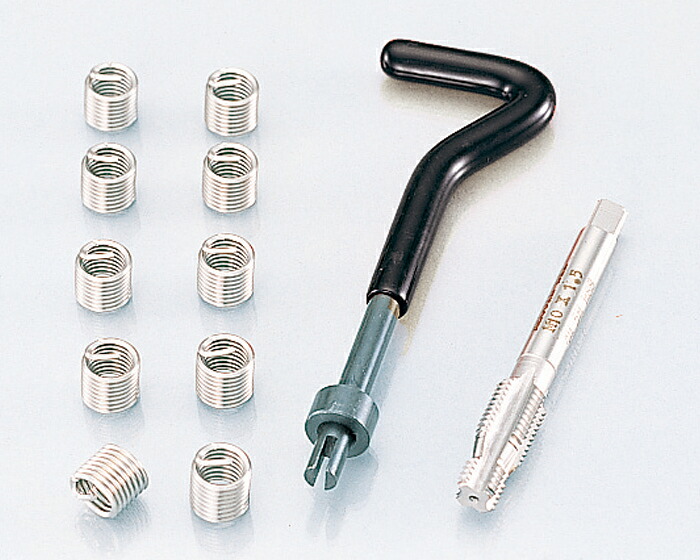 【4990852095124】 674-0710061 リコイルKIT(Pタップツキ) M6-1.00 KITACO(キタコ) |GLOBAL MOTO