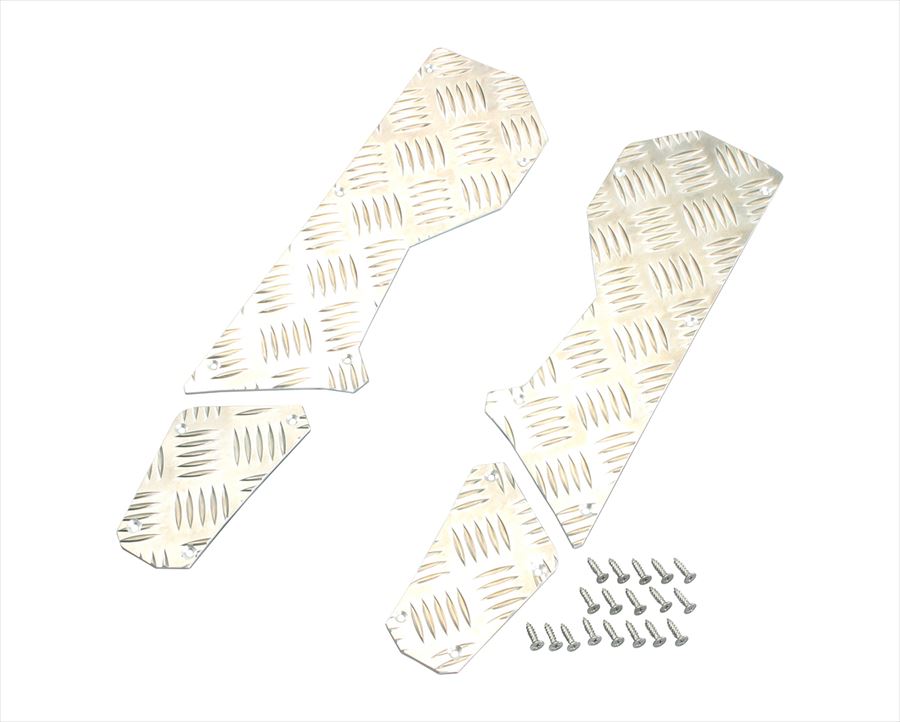 【4990852066902】 538-0412000 ステップボード　シルバー(アルミ素地） KITACO(キタコ) 9,171円