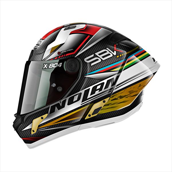 NOLAN(ノーラン) 【4909449630648】 44367 バイク用 ヘルメット フルフェイス Xシリーズ X-804RS ウルトラカーボン SBK(SBK/23) Lサイズ(59-60cm) 44367
