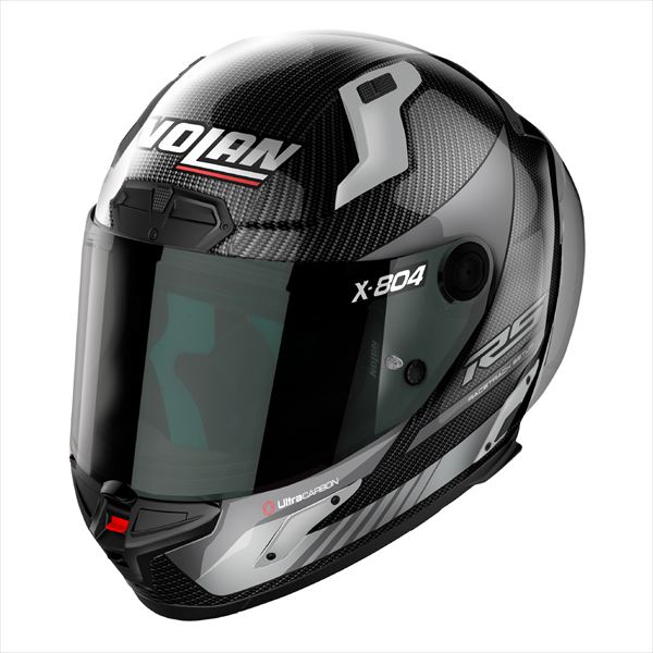 NOLAN(ノーラン) 【4909449631454】 45426 バイク用 ヘルメット フルフェイス Xシリーズ X-804RS ウルトラカーボン HOTLAP(グレー/11) Lサイズ(59-60cm) 45426