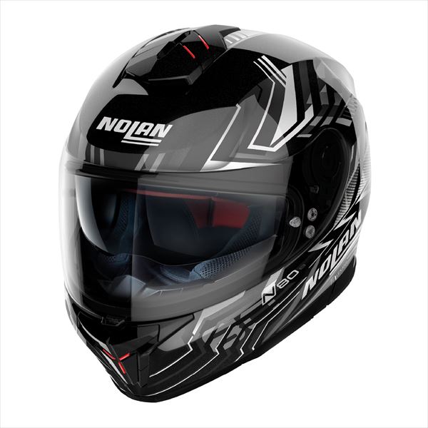 NOLAN(ノーラン) 【4909449630617】 45681 バイク用 ヘルメット フルフェイス N80-8 TURBOLENCE(ホワイト/77) Mサイズ(57-58cm) 45681