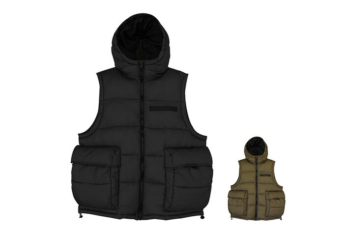 楽天市場】【KMRii ケムリ】2401-TP08 Back Raven Vest 05 2024SS