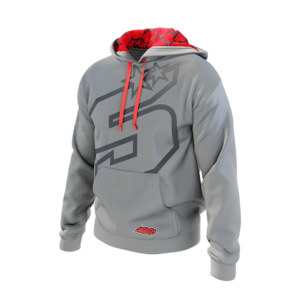 IXON(イクソン) ZARCO SWEATSHIRT MEN 24(S～XLサイズ)LGRY