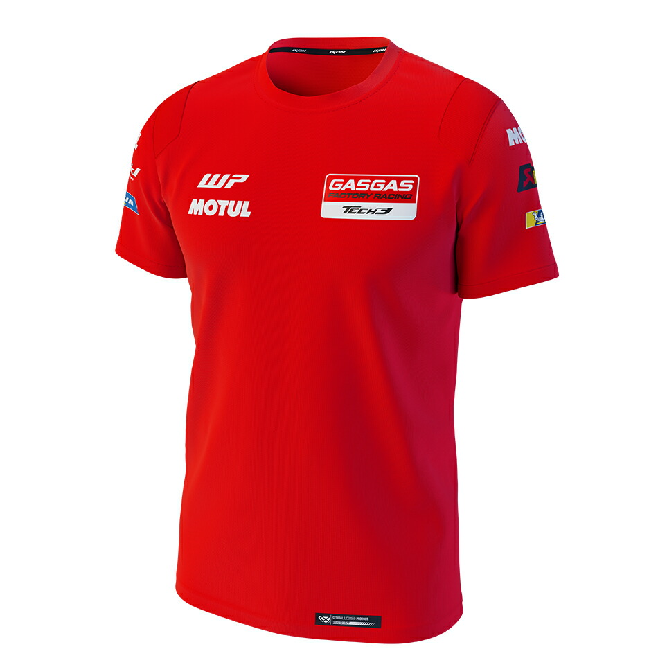 IXON(イクソン) TECH3 TEE SHIRT REPLICA 24(S～XLサイズ)レッド