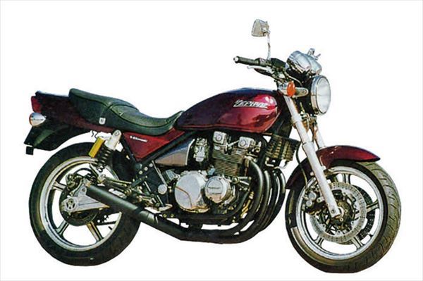 M-TEC中京 MRS-REK40-03B ハンドメイドショート管 ZEPHYR400 鉄フランジ BK