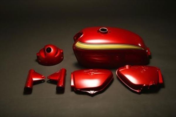 M-TEC中京 MRS-H75-T41 キャンディルビーレッド 外装4点セット CB750K1