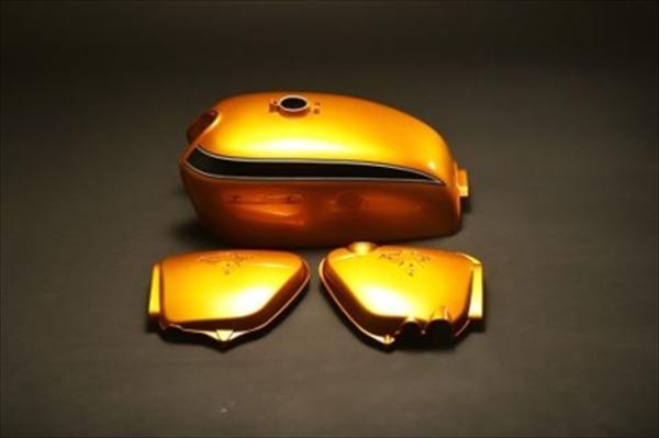 M-TEC中京 MRS-H75-T9G2 タンク&SCセット キャンディゴールドカスタム CB750K2