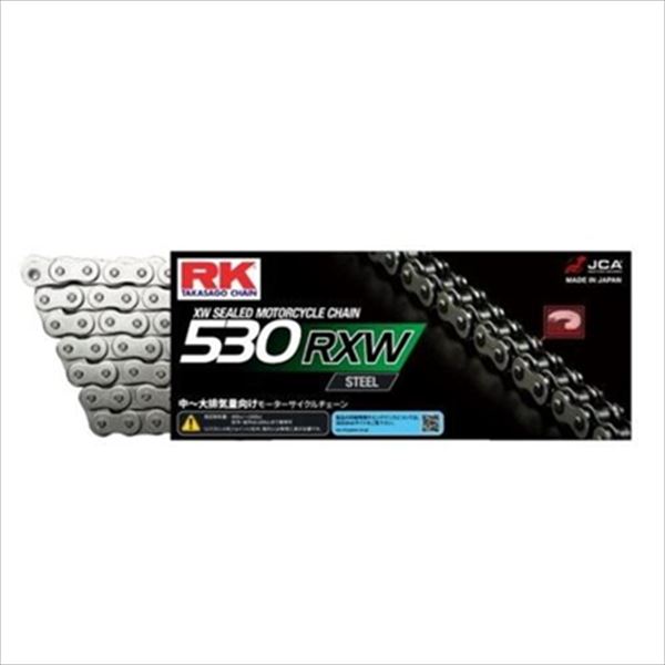 RK(アールケージャパン) 【4935531342144】 RK530RXW-STEEL-100L　ドライブチェーン　スチール｜GLOBAL MOTO