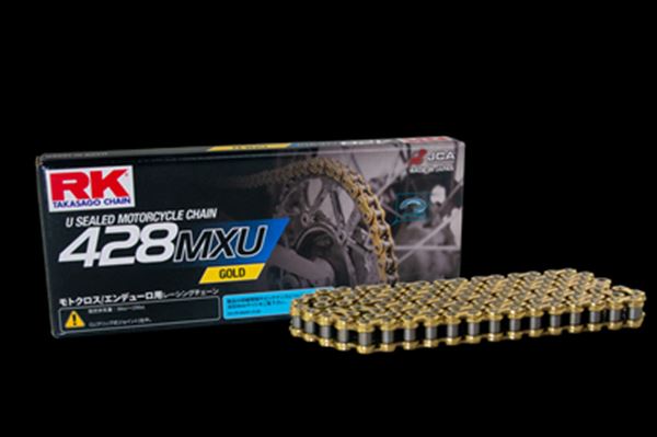 RK(アールケージャパン) 【4935531343264】 RK428MXU-GOLD-140L ドライブチェーン ゴールド