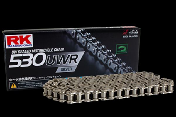 RK(アールケージャパン) 【4935531345220】 RK530UWR-SILVER-100L ドライブチェーン シルバー|GLOBAL MOTO