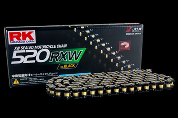 RK(アールケージャパン) 【4935531347231】 RK520XRE-ED-BLACK110L　ドライブチェーン　ブラック