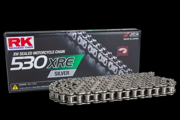 RK(アールケージャパン) 【4935531347866】 RK530XRE-SILVER-120L　ドライブチェーン　シルバー