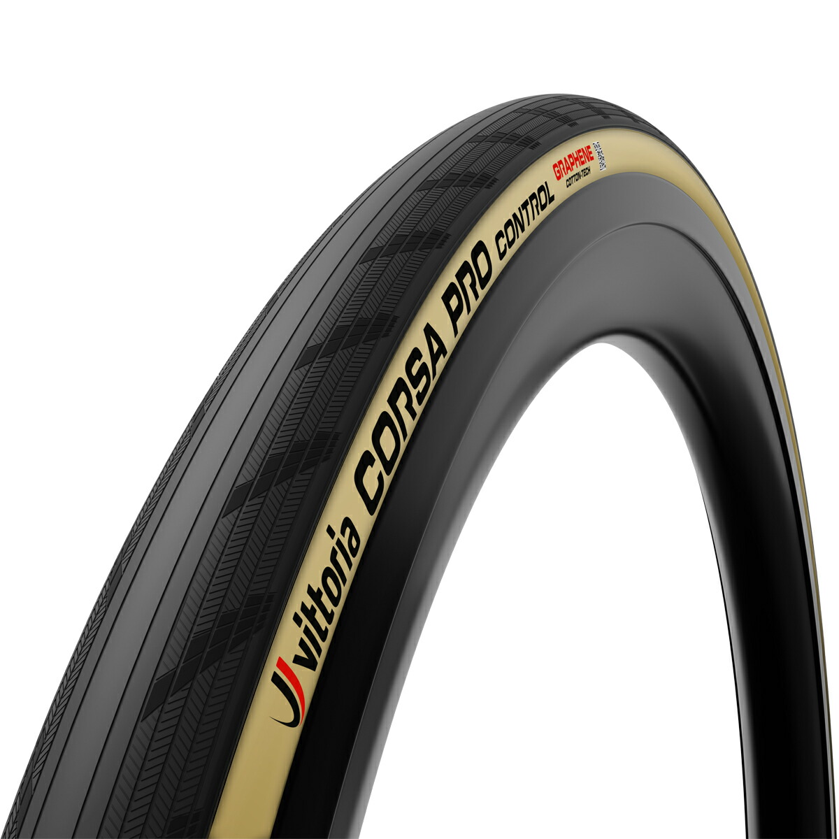 Vittoria ヴィットリア 【8022530028714】 CORSA PRO CONTROL　700×26C　Black/Para BK/PARA　タイヤ